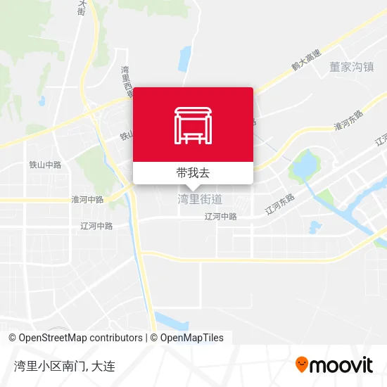 湾里小区南门地图