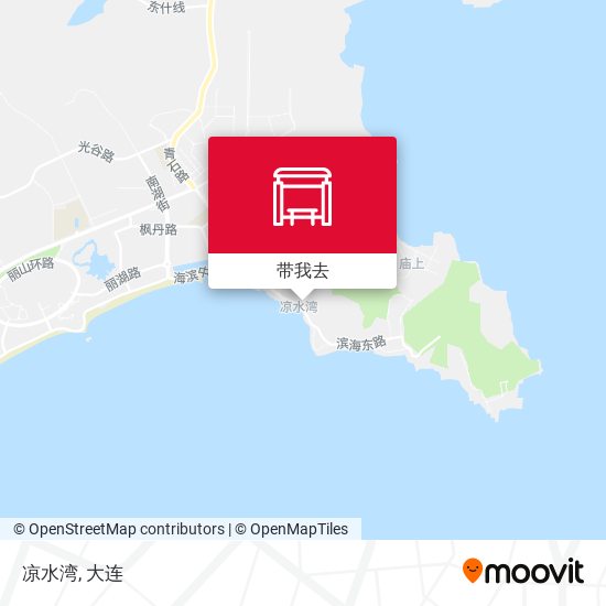 凉水湾地图