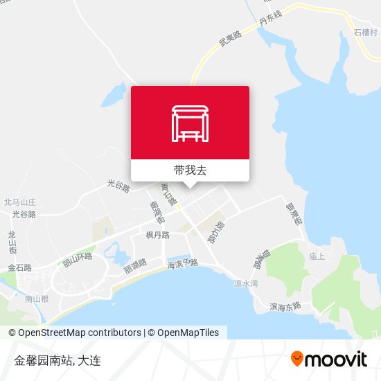 金馨园南站地图