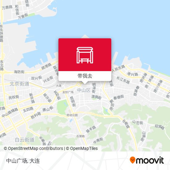 中山广场地图