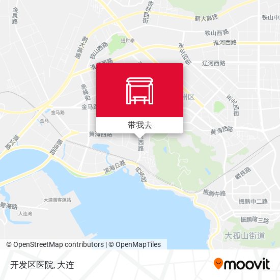 开发区医院地图