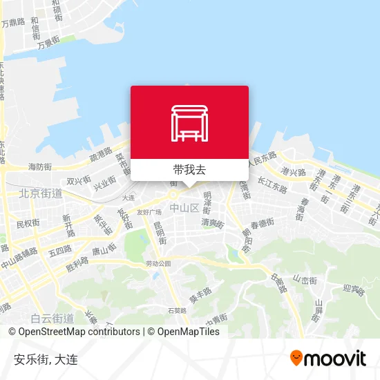 安乐街地图