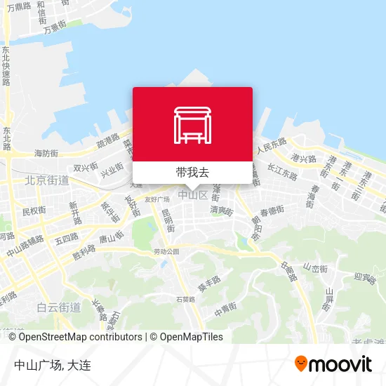 中山广场地图