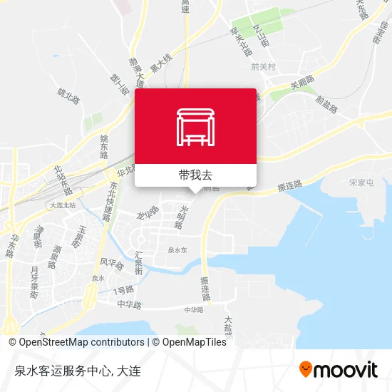 泉水客运服务中心地图