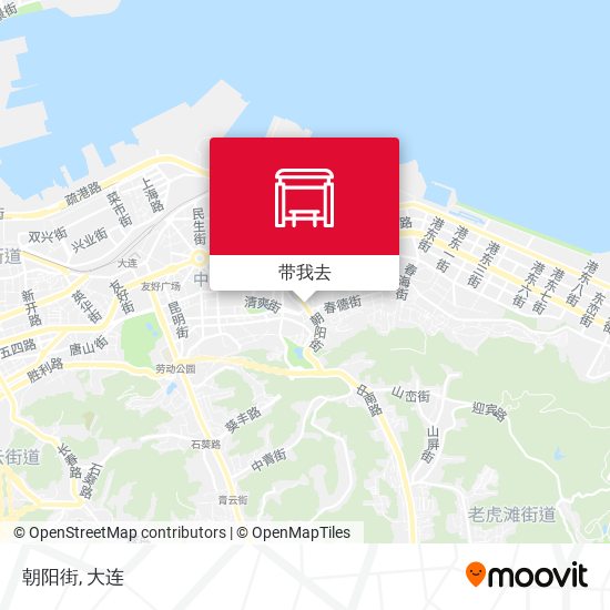 朝阳街地图