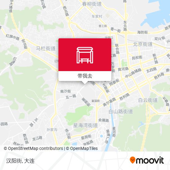 汉阳街地图