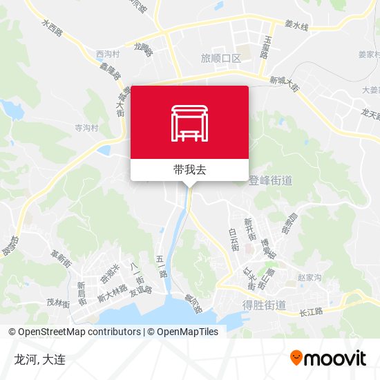 龙河地图