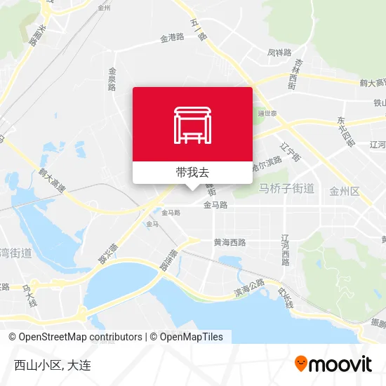 西山小区地图