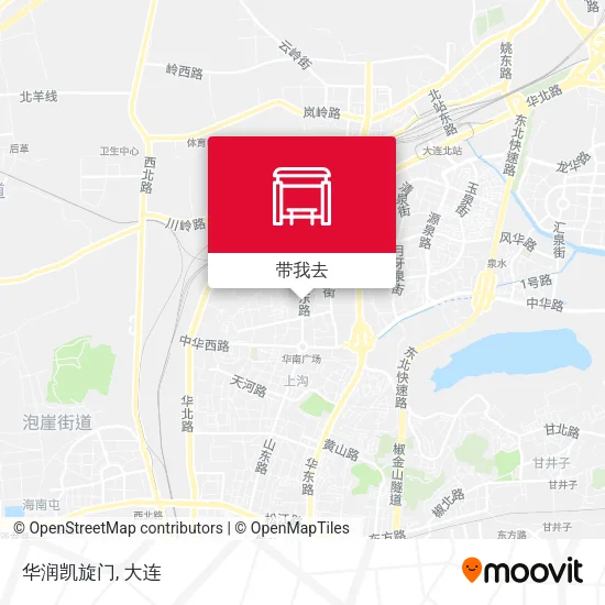 华润凯旋门地图