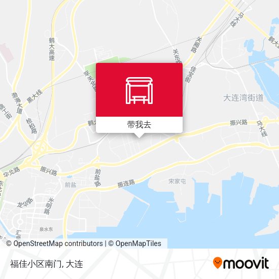 福佳小区南门地图