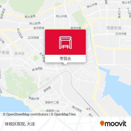 保税区医院地图