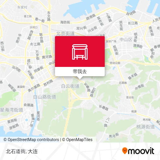 北石道街地图