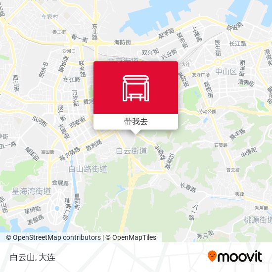 白云山地图