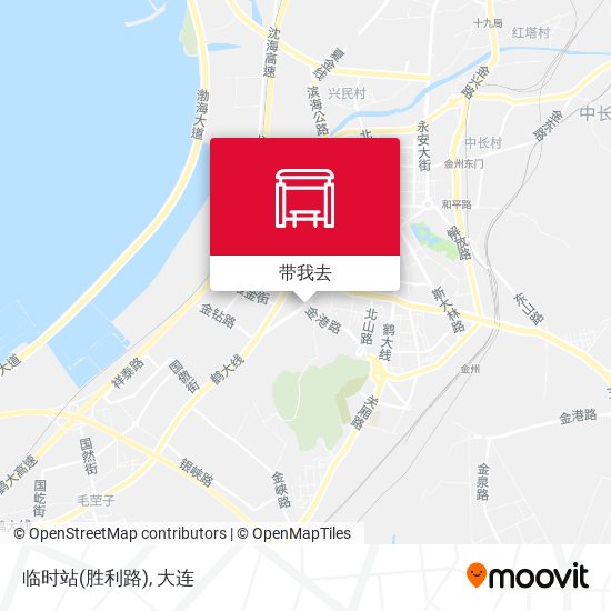 临时站(胜利路)地图