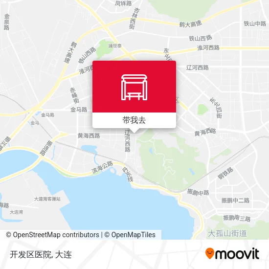 开发区医院地图