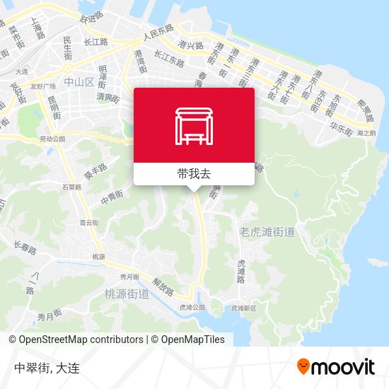 中翠街地图