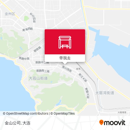 金山公司地图