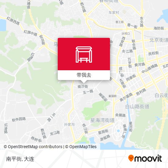 南平街地图