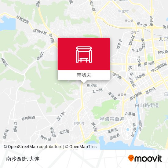 南沙西街地图