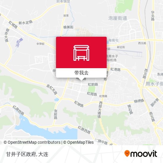 甘井子区政府地图