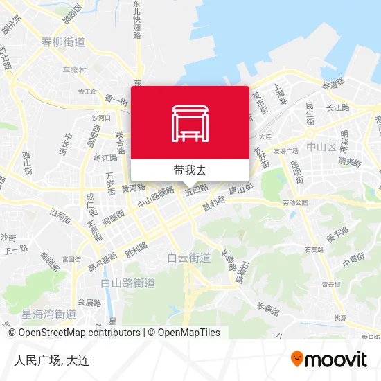 人民广场地图