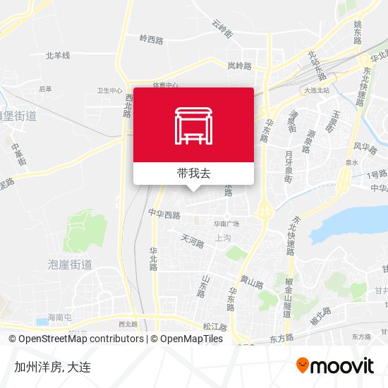 加州洋房地图