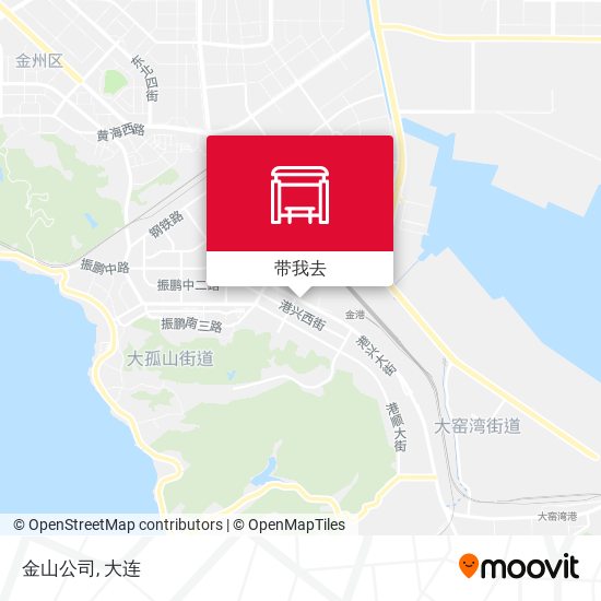 金山公司地图