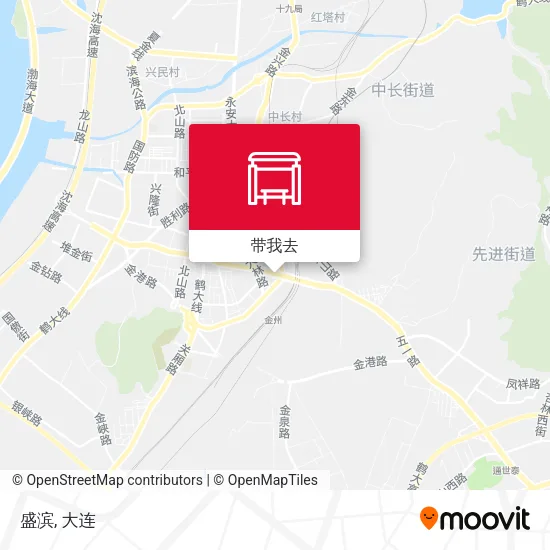 盛滨地图