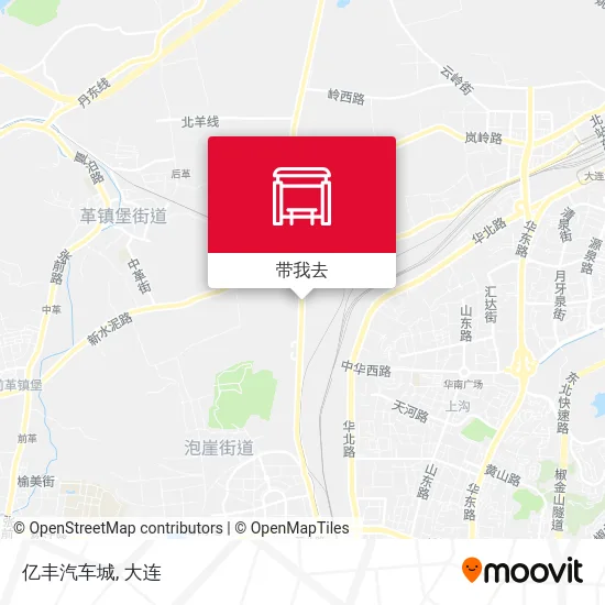 亿丰汽车城地图