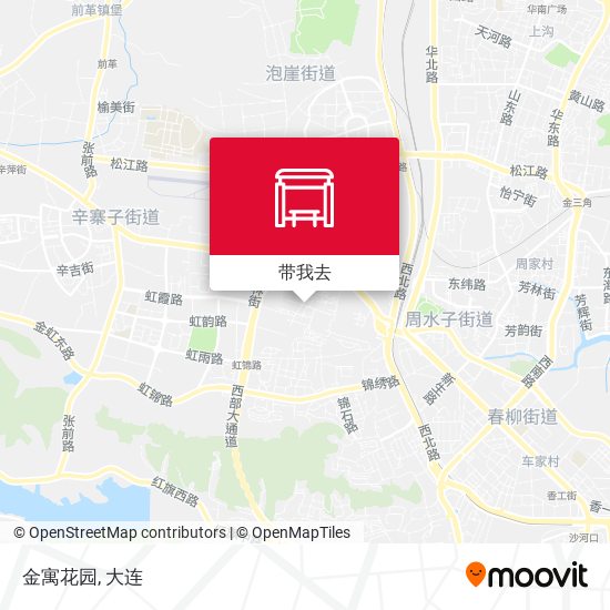 金寓花园地图