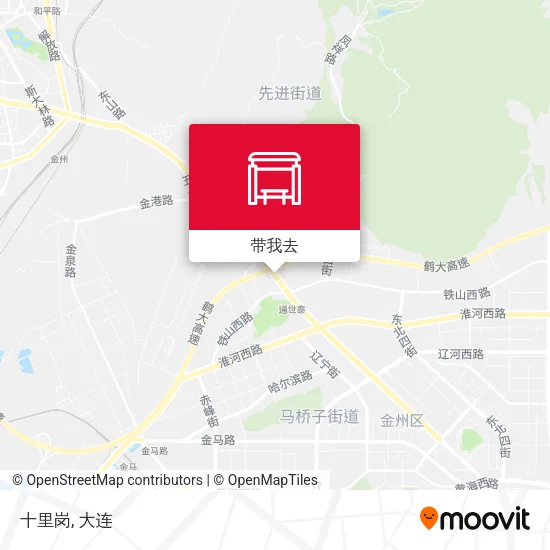 十里岗地图