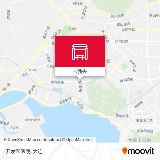 开发区医院地图