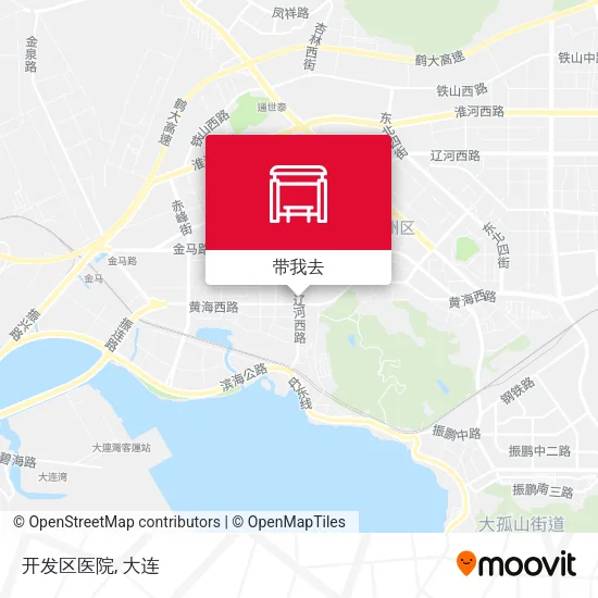 开发区医院地图