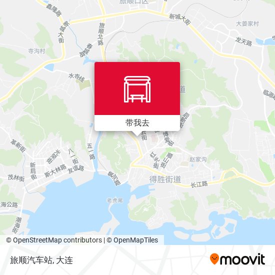 旅顺汽车站地图