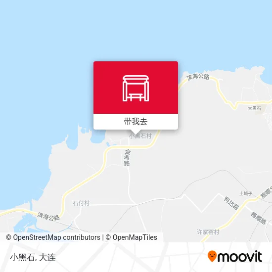 小黑石地图