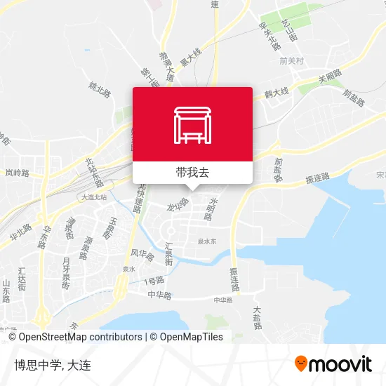 博思中学地图