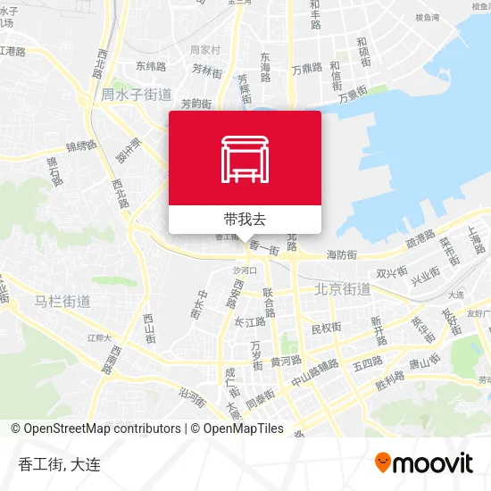 香工街地图