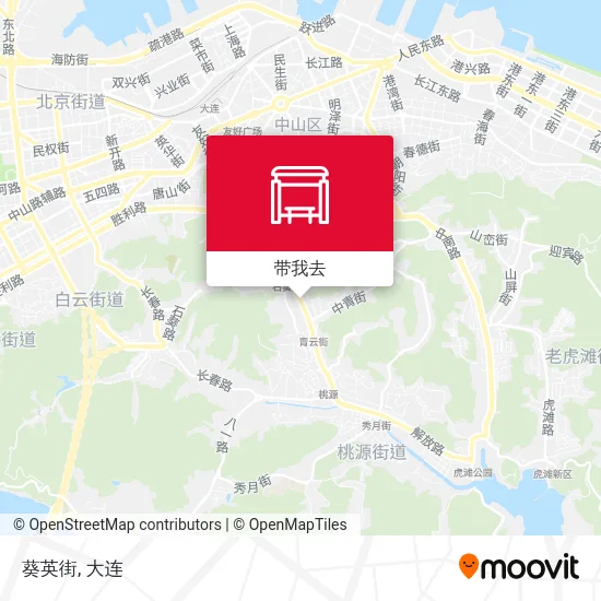 葵英街地图