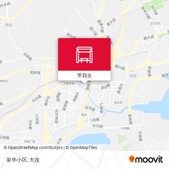 泉华小区地图