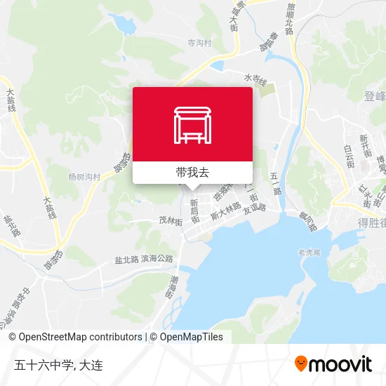 五十六中学地图