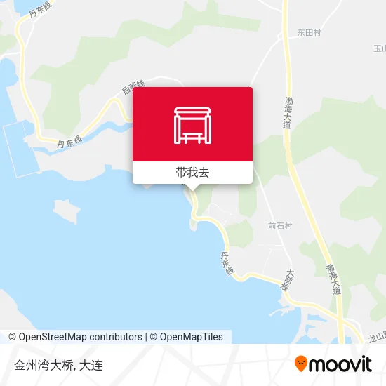 金州湾大桥地图