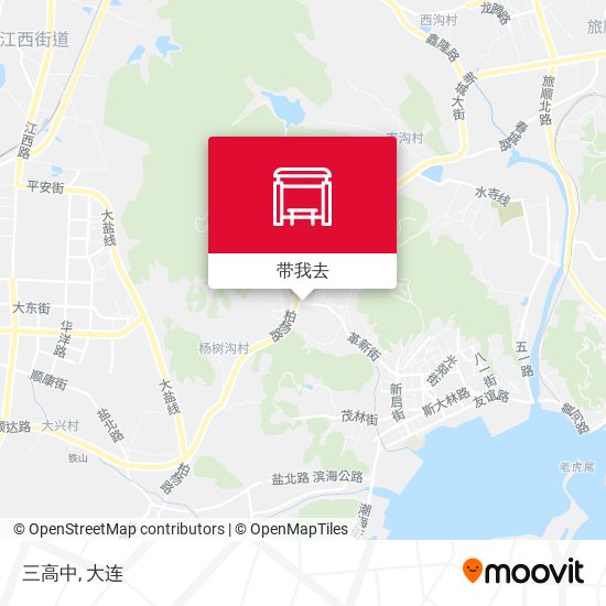 三高中地图