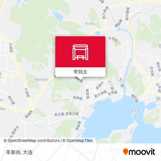 革新街地图
