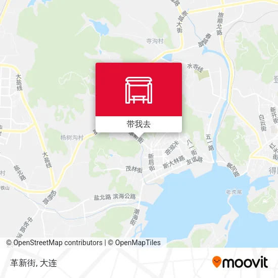革新街地图