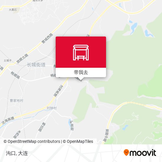 沟口地图