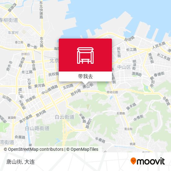 唐山街地图