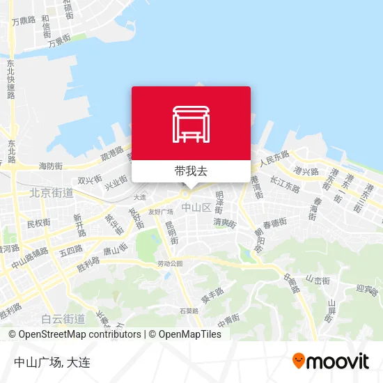 中山广场地图