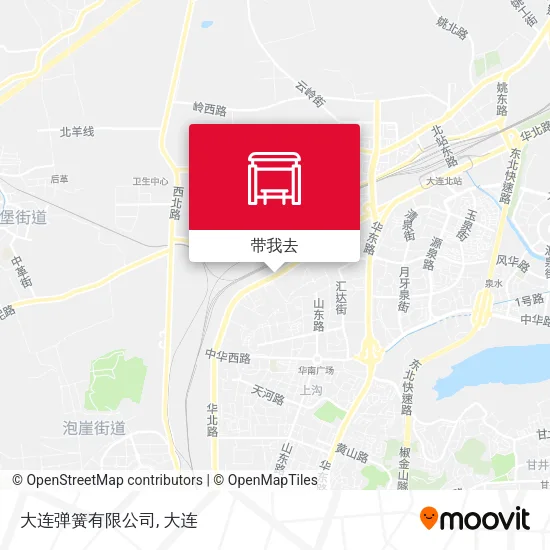 大连弹簧有限公司地图