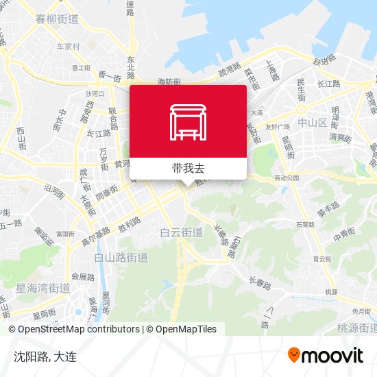 沈阳路地图
