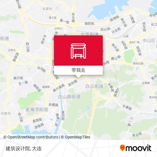 建筑设计院地图
